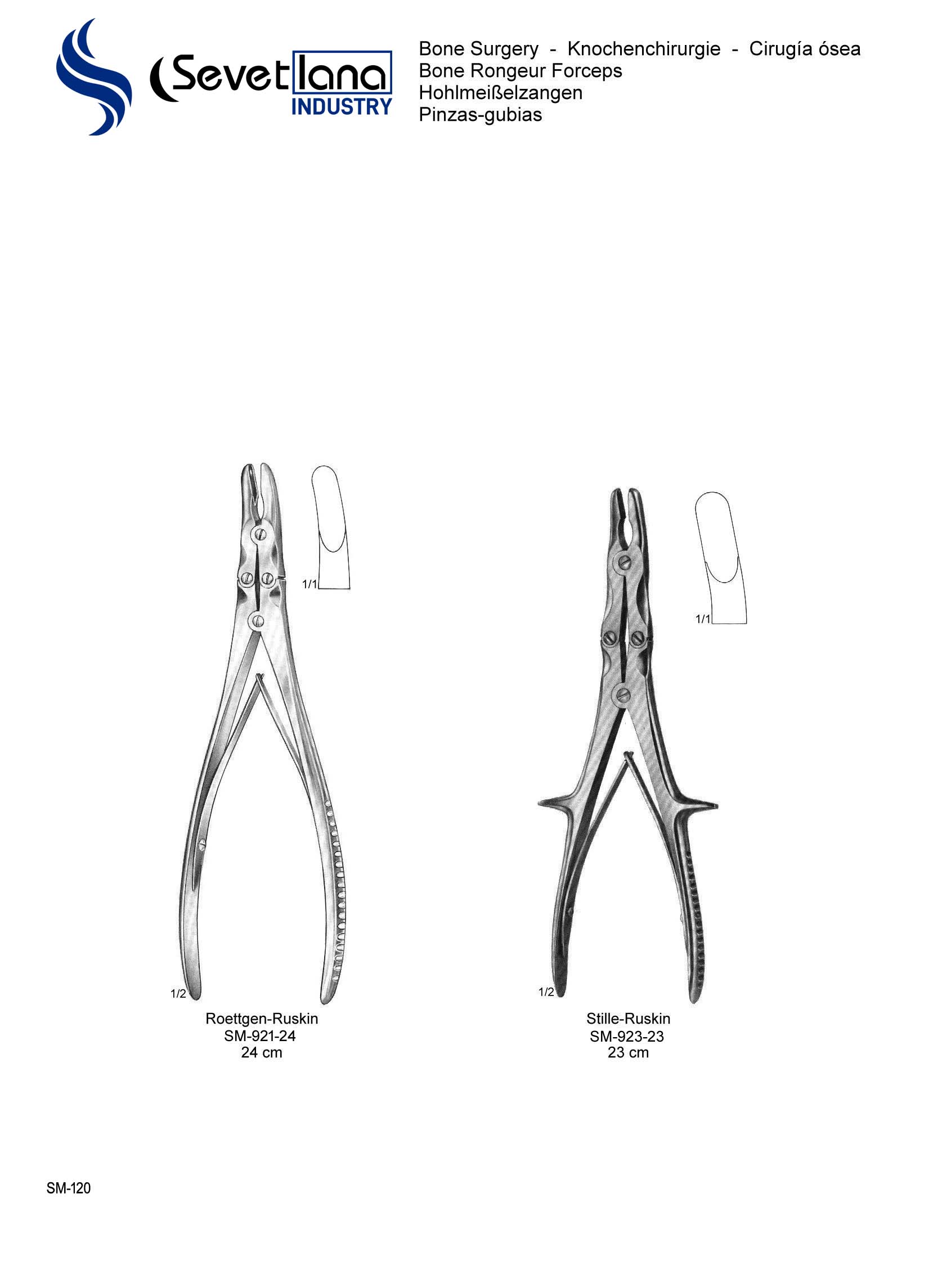 Bone Rongeurs Forceps