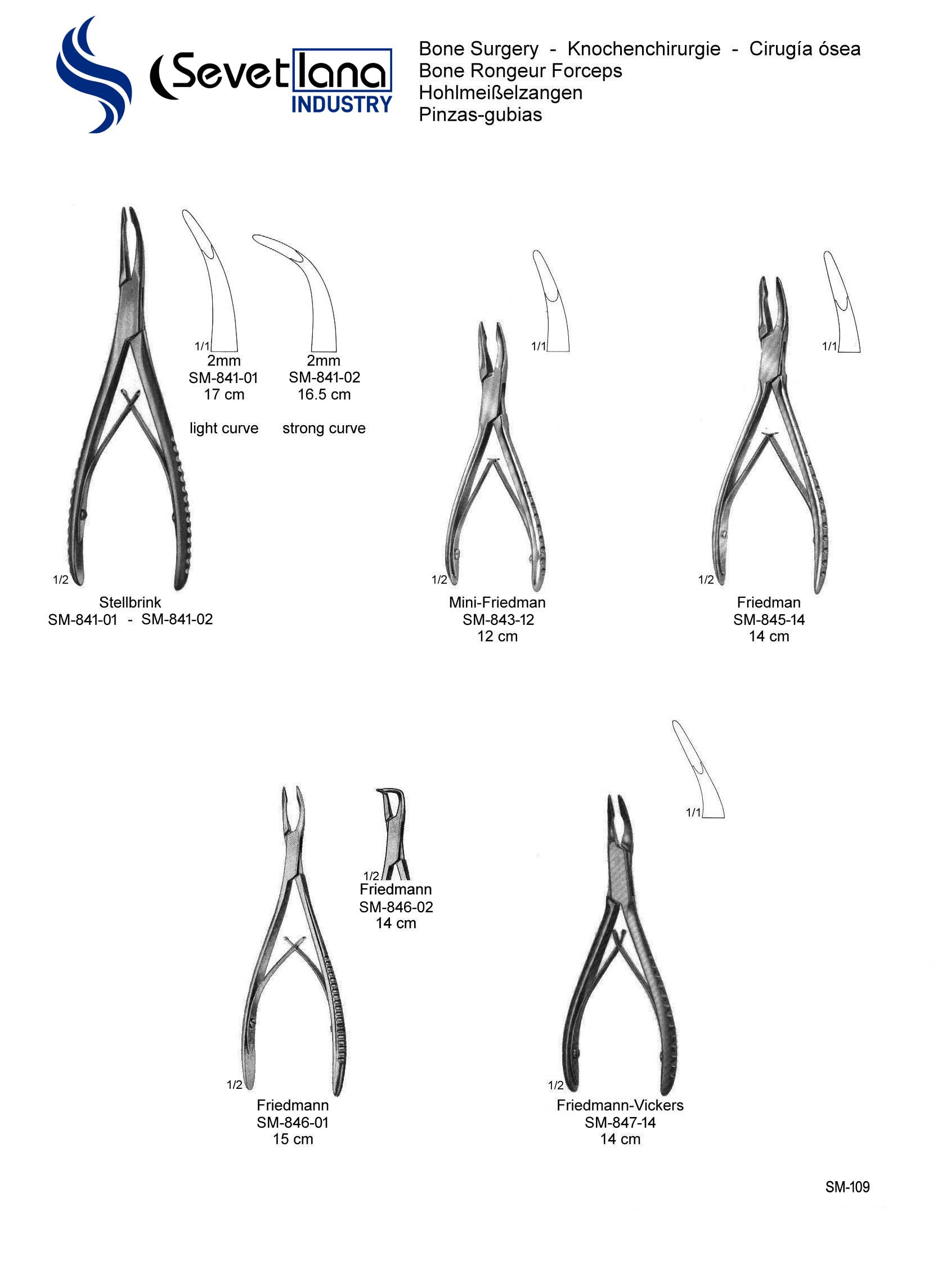 Bone Rongeurs Forceps