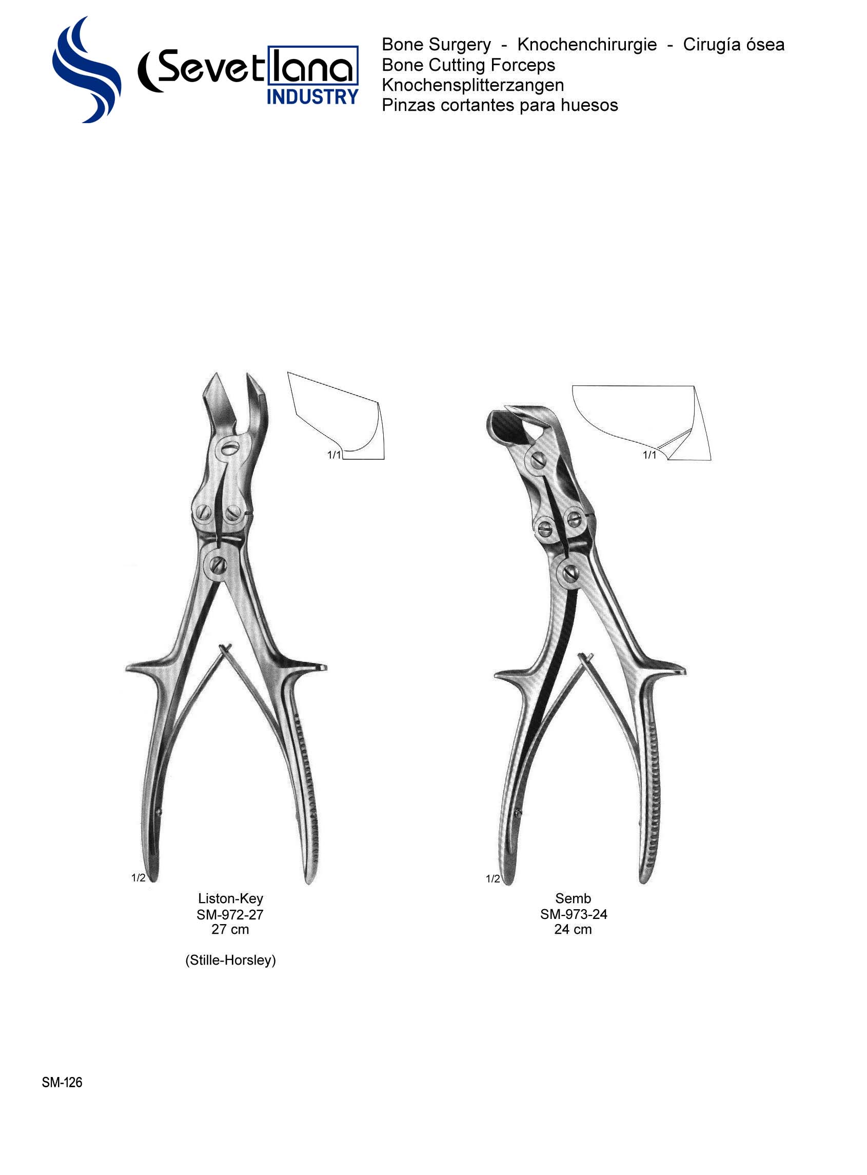 Bone Cutting Forceps