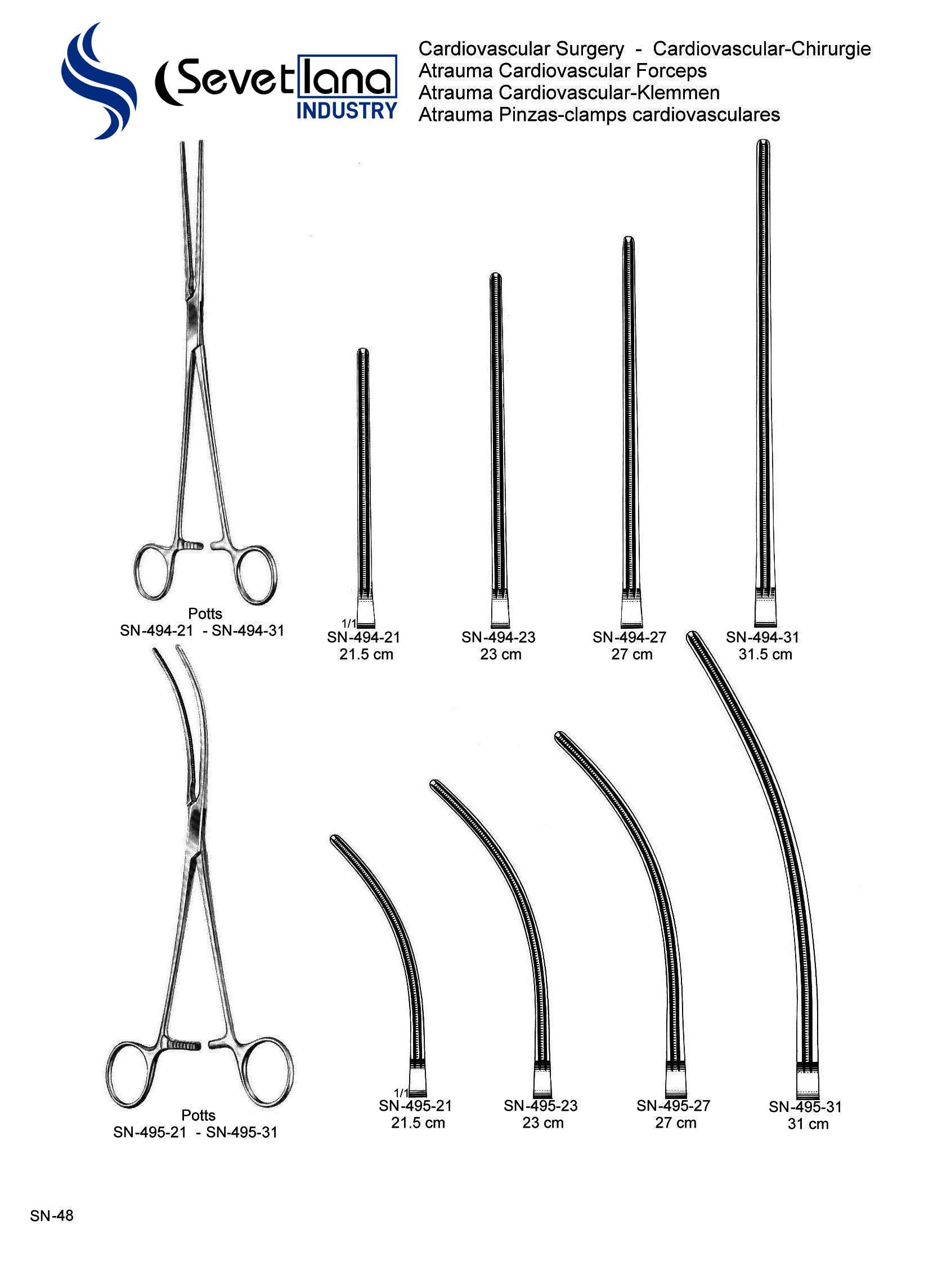 Atrauma Cardiovascular Forceps