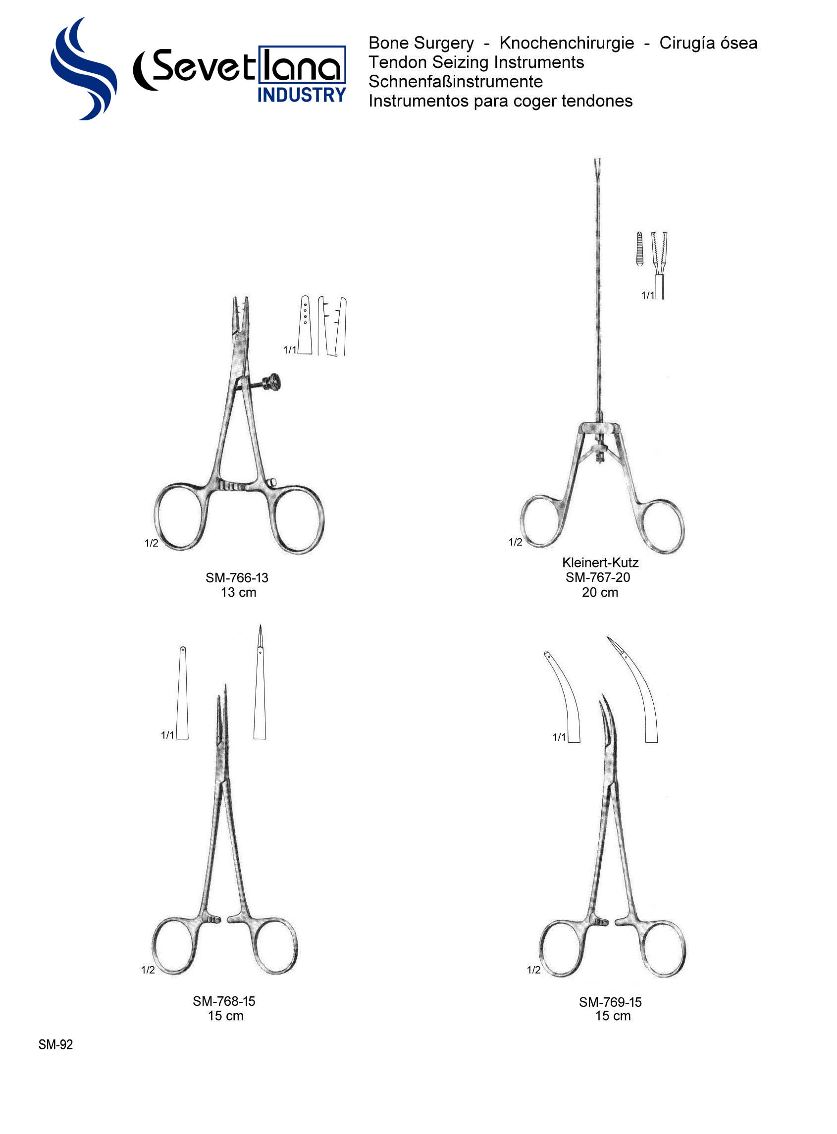  Tendon Seizing Instruments