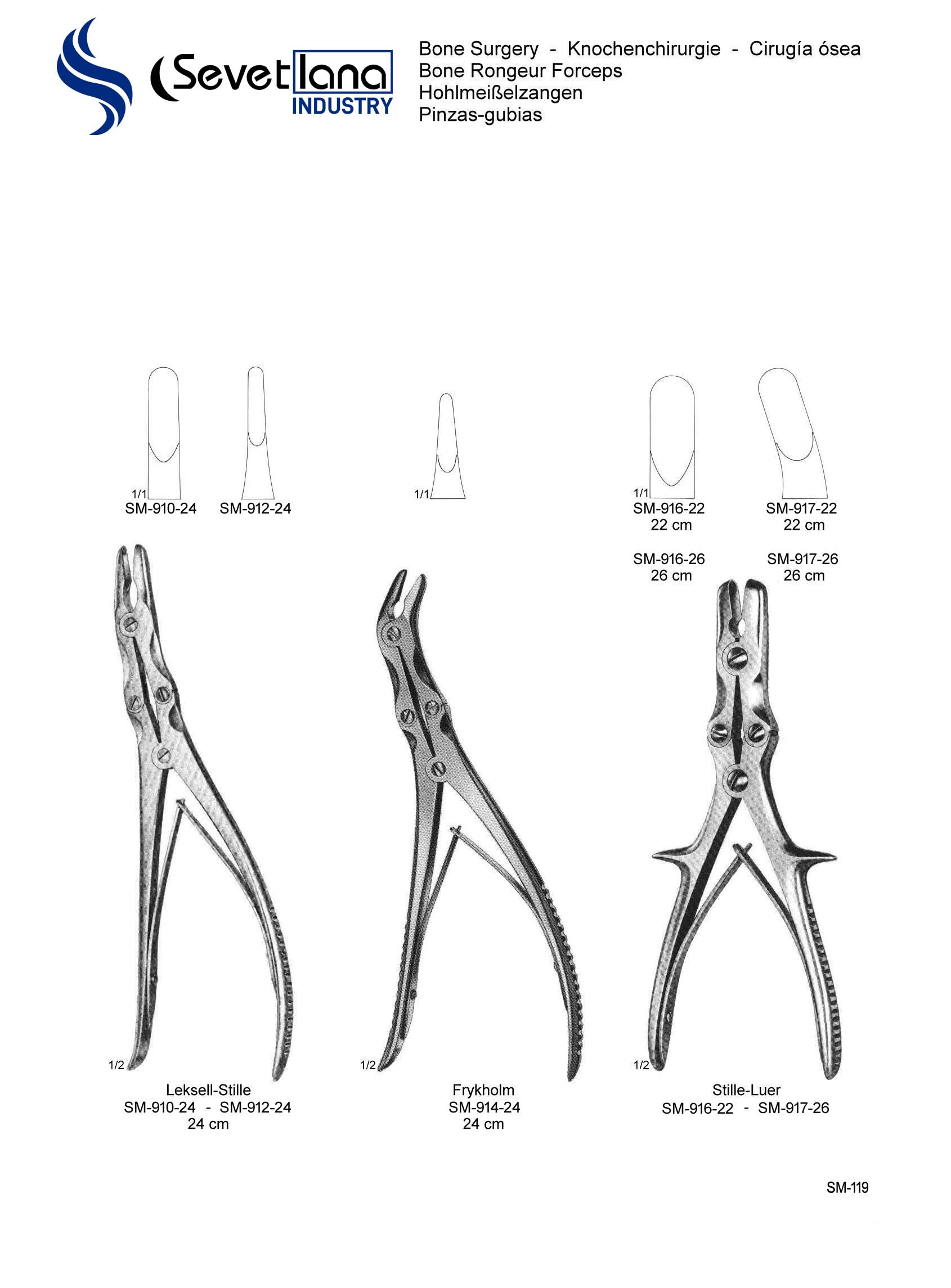 Bone Rongeurs Forceps