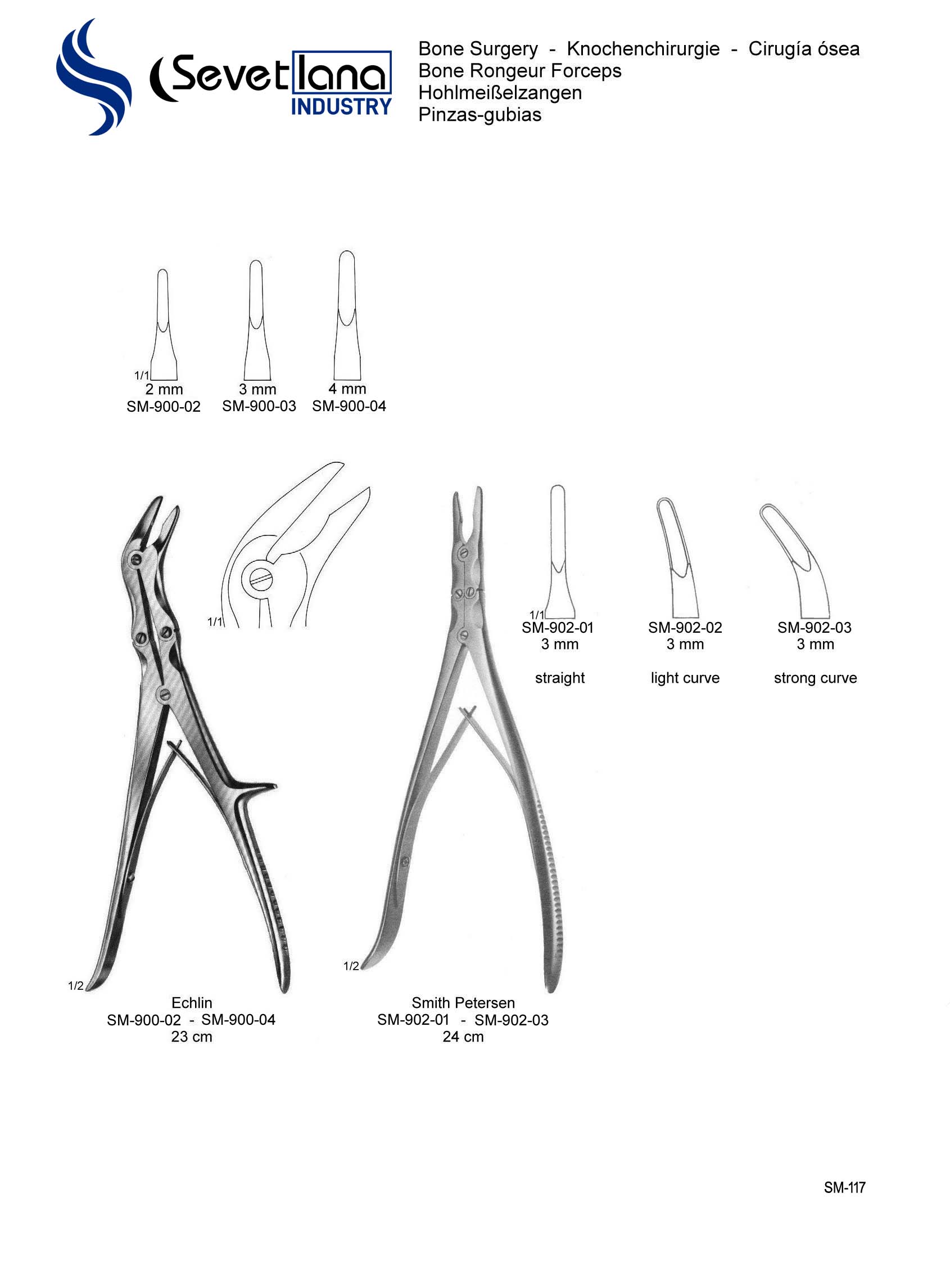 Bone Rongeurs Forceps