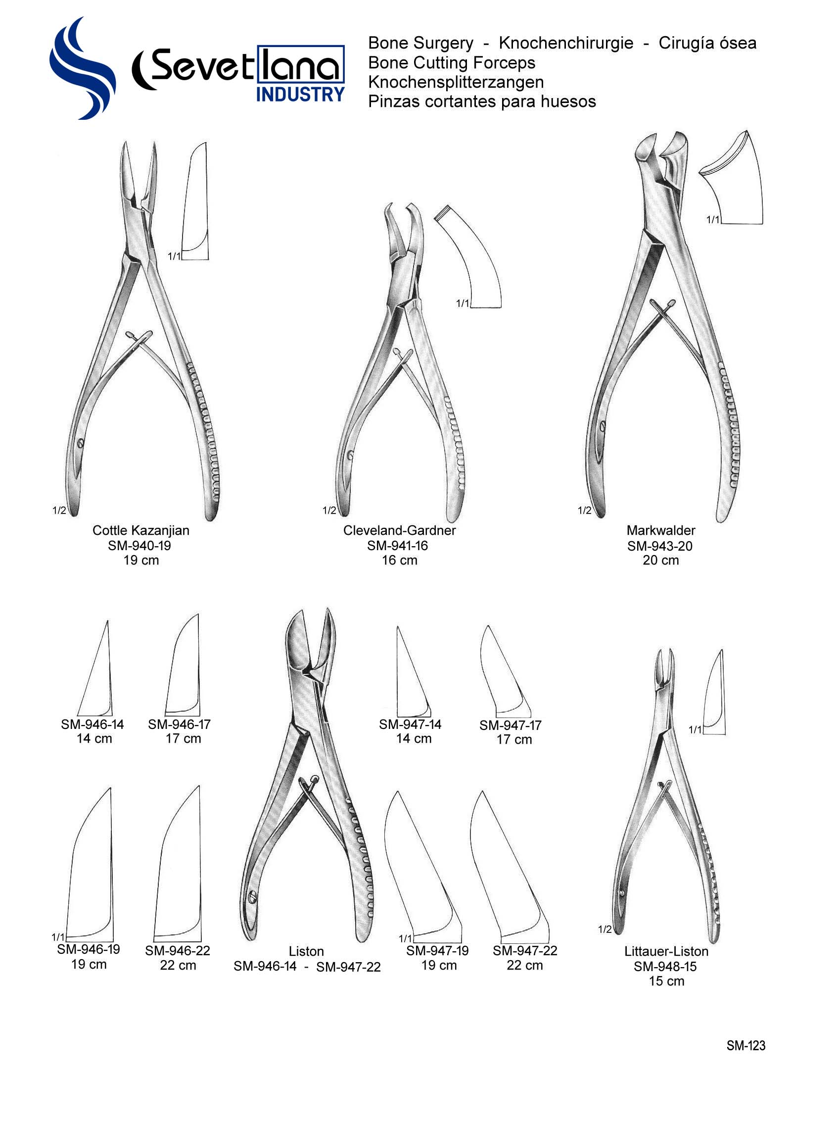 Bone Cutting Forceps