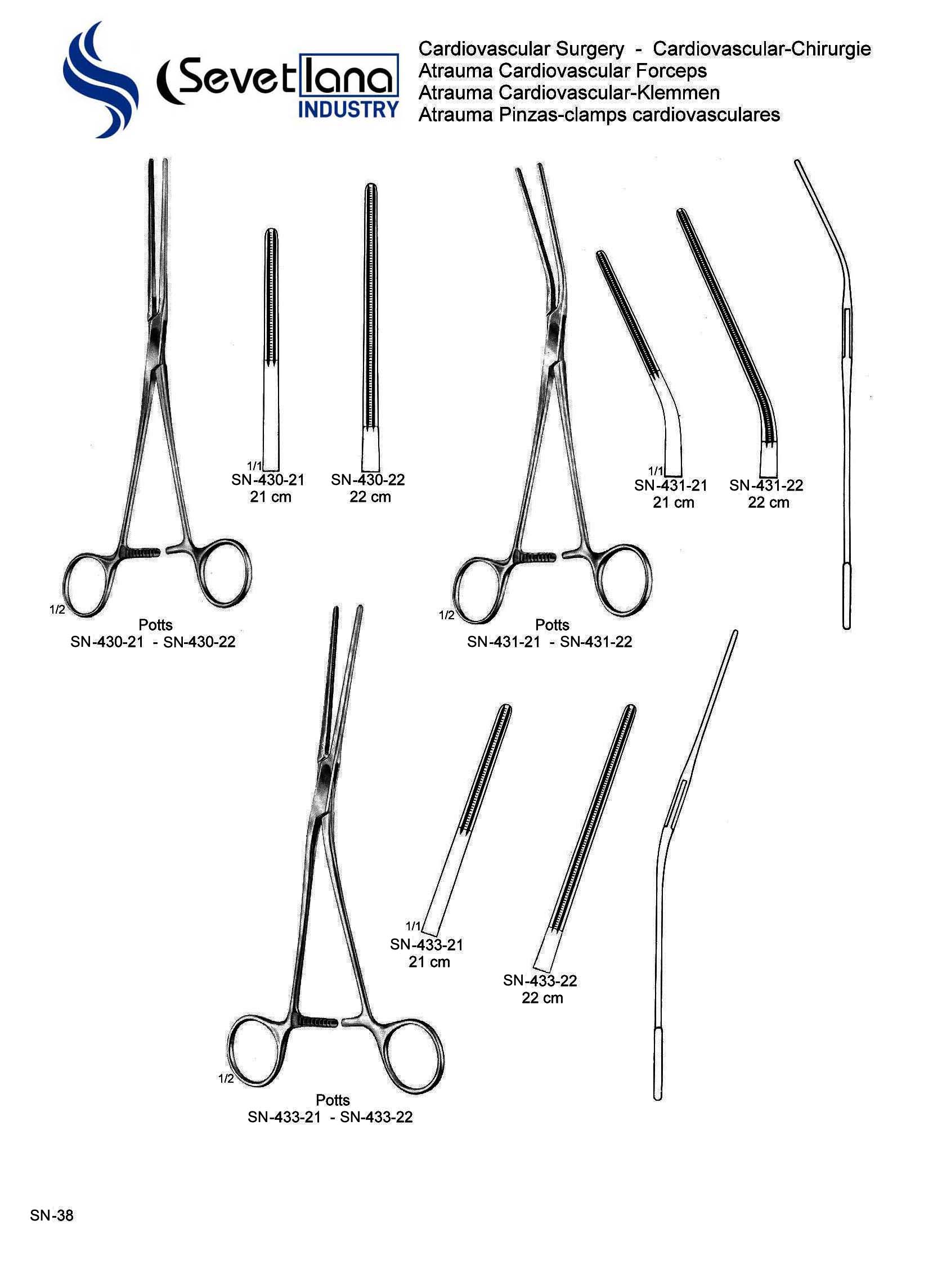 Atrauma Cardiovascular Forceps