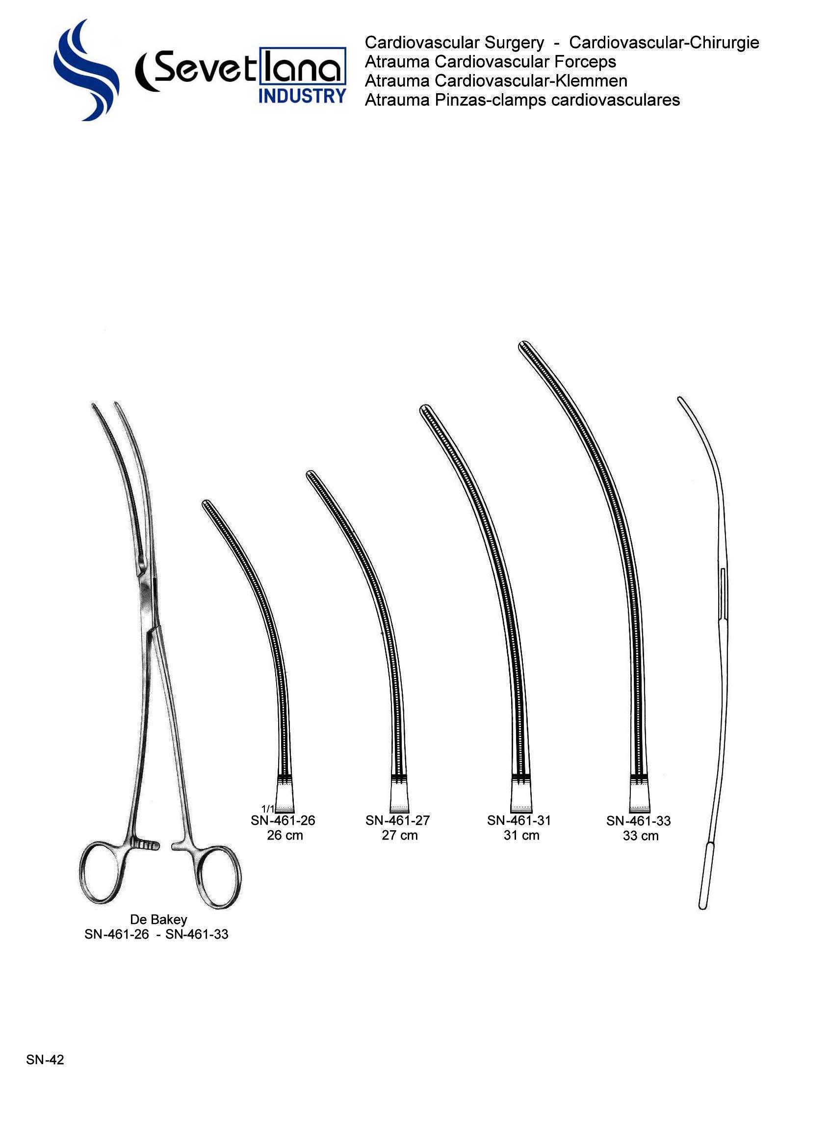 Atrauma Cardiovascular Forceps