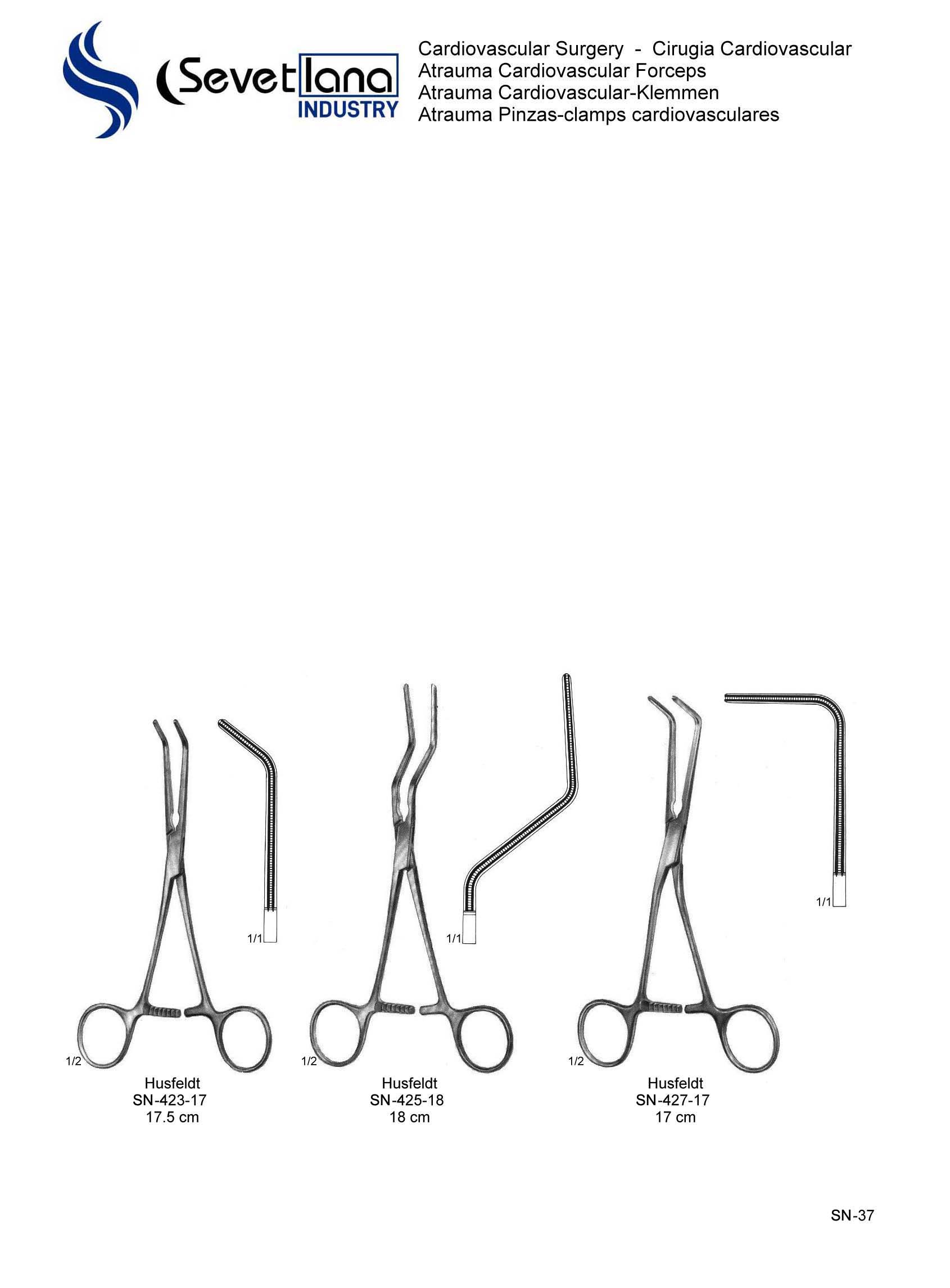 Atrauma Cardiovascular Forceps
