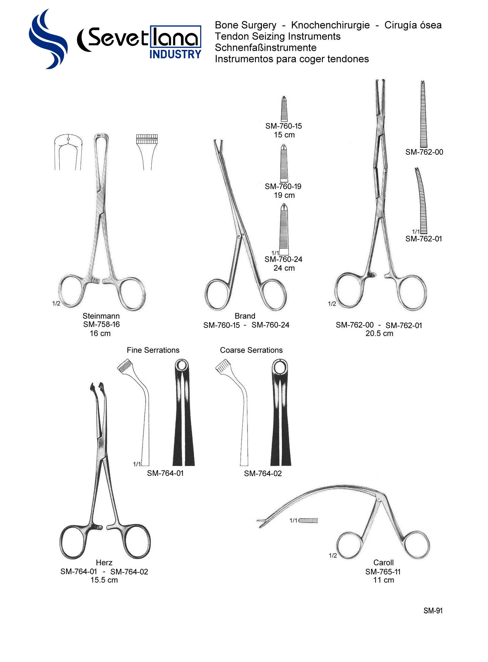  Tendon Seizing Instruments