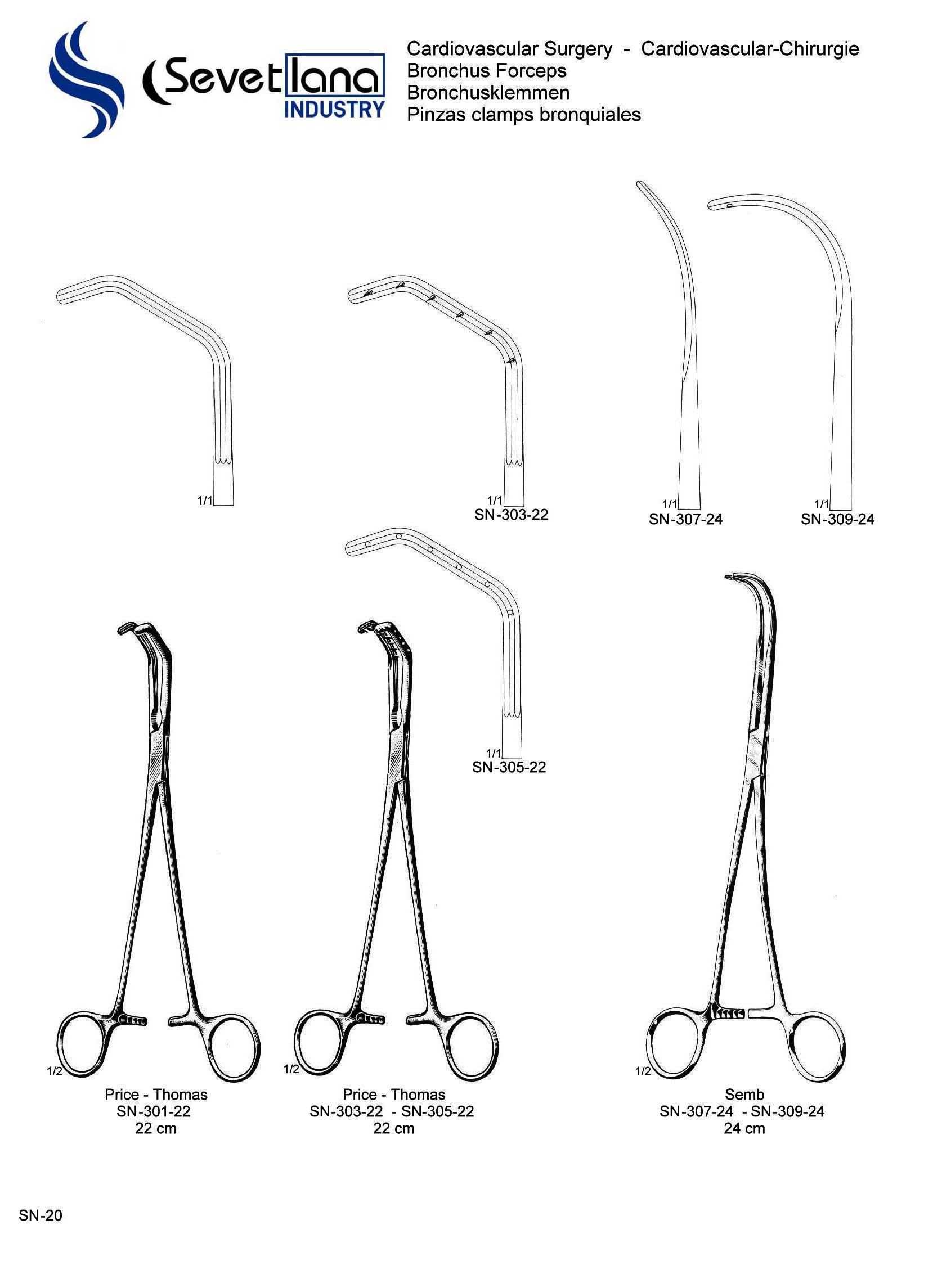 Bronchus Forceps