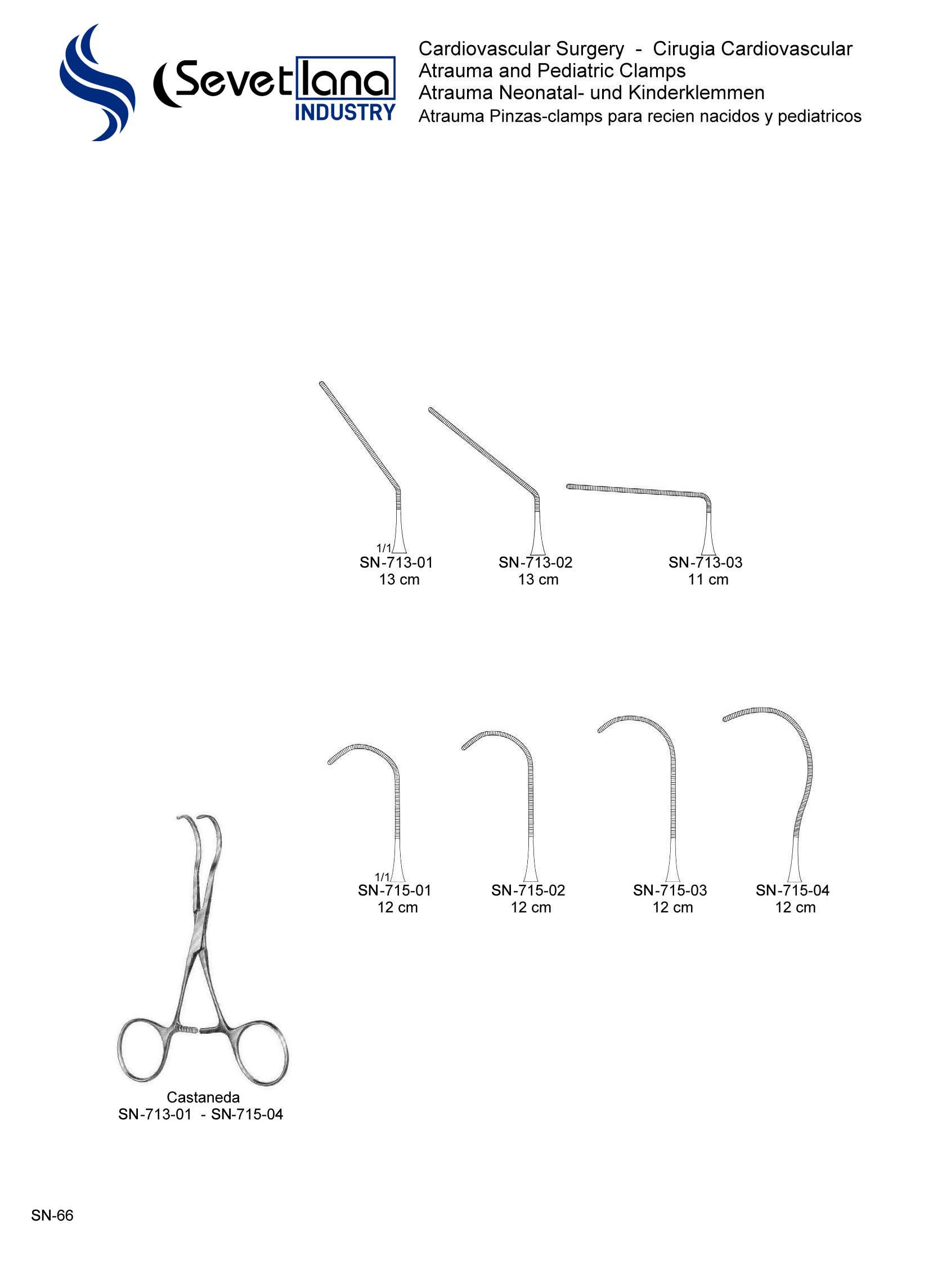 Atrauma and Pediatric Clamps