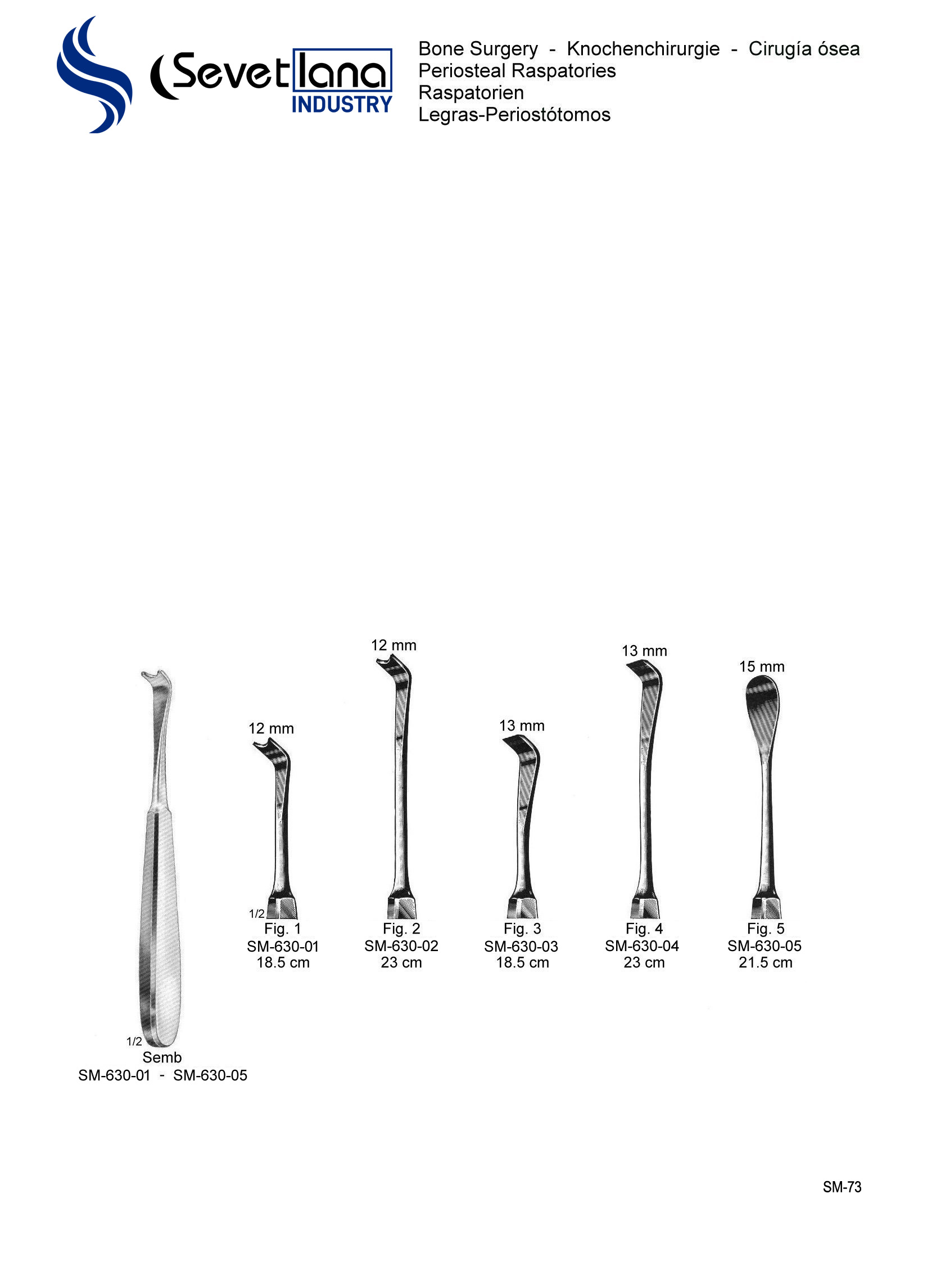 Periosteal Raspatories