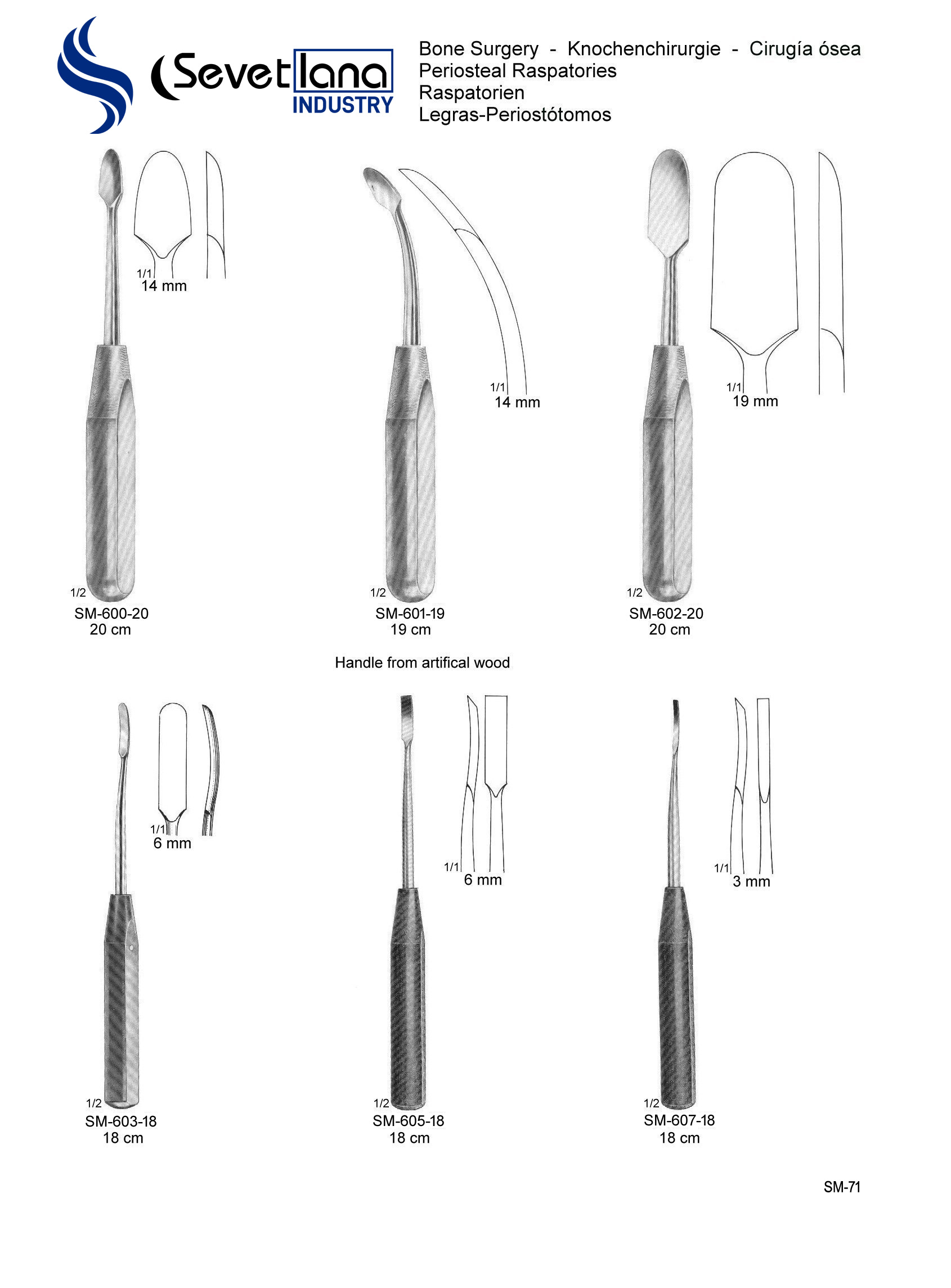 Periosteal Raspatories