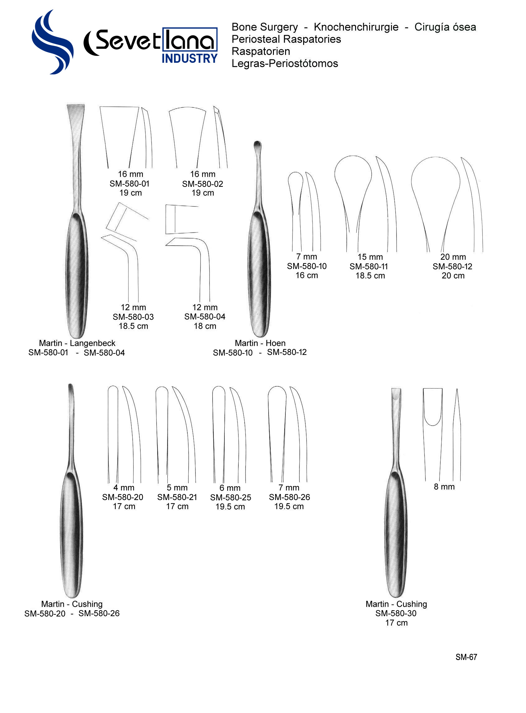 Periosteal Raspatories