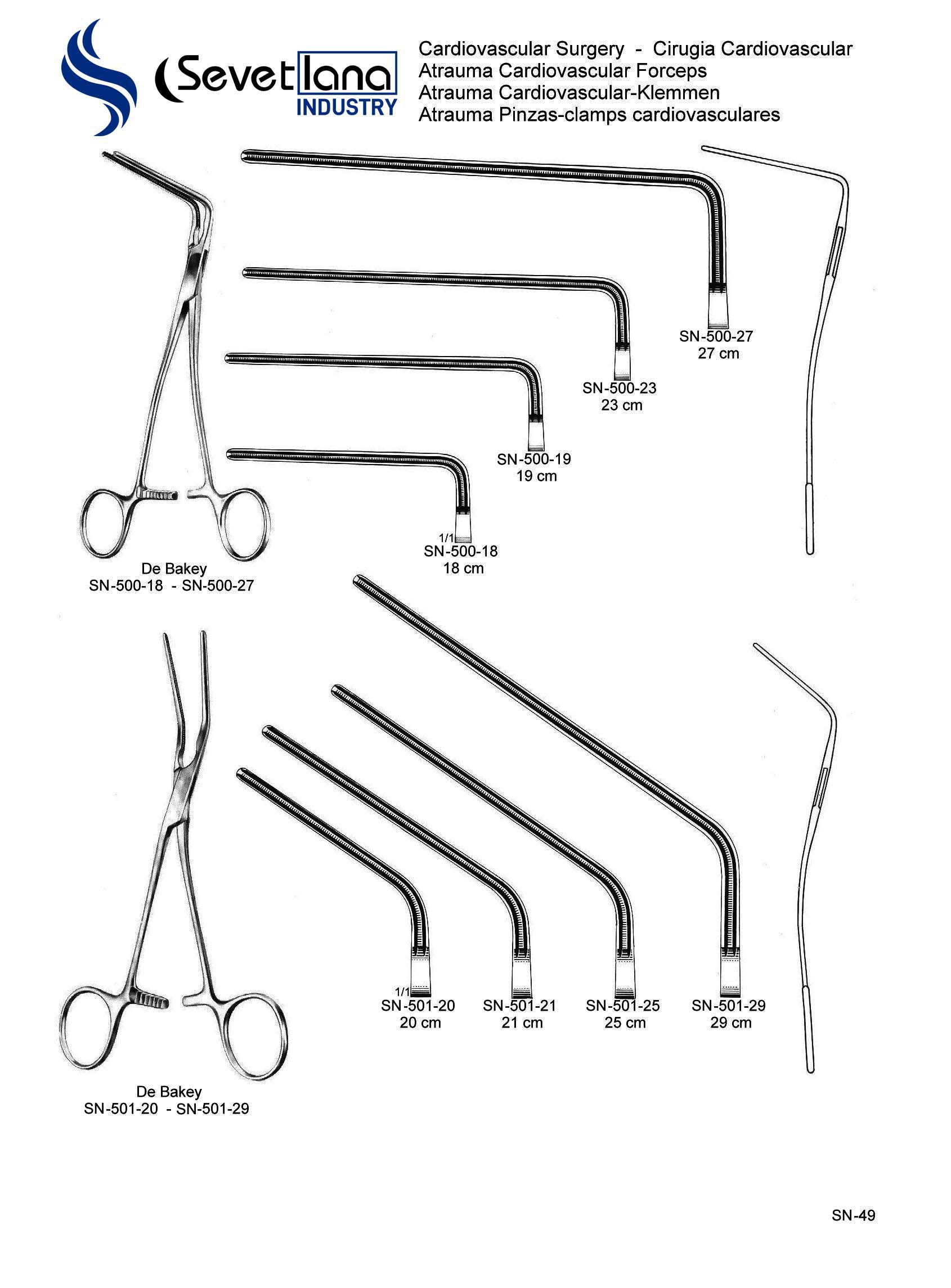 Atrauma Cardiovascular Forceps