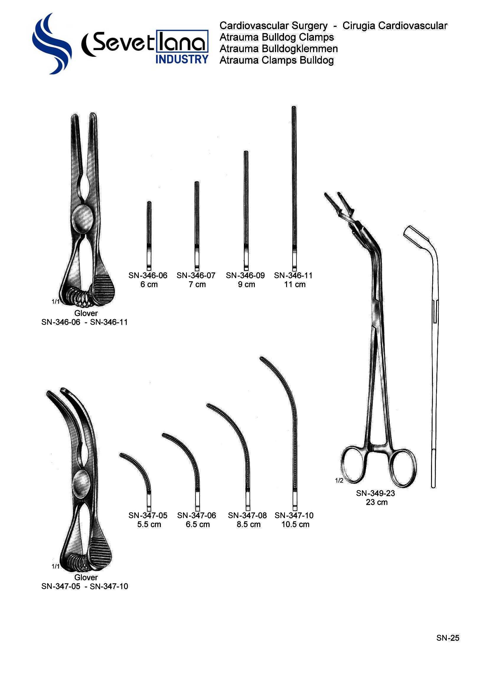 Atrauma Bulldog Clamps