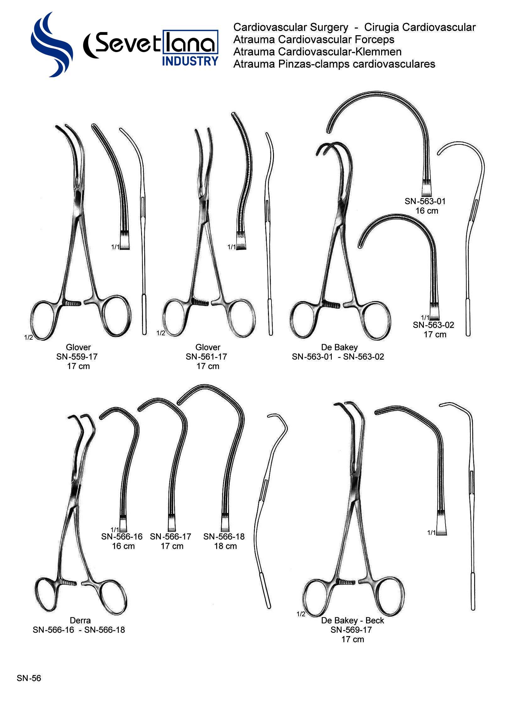 Atrauma Cardiovascular Forceps