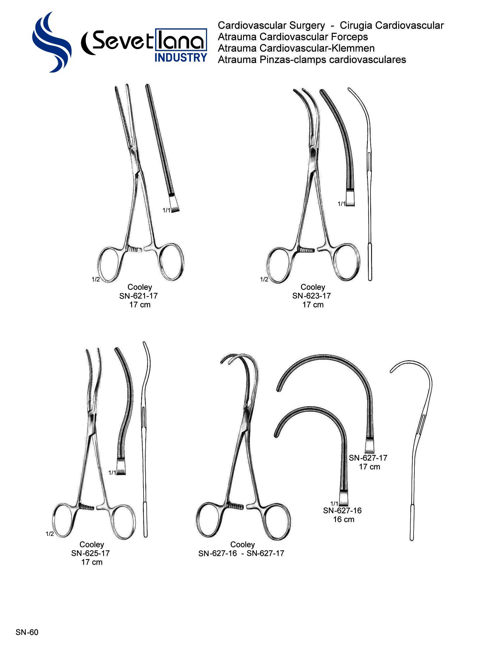 Atrauma Cardiovascular Forceps