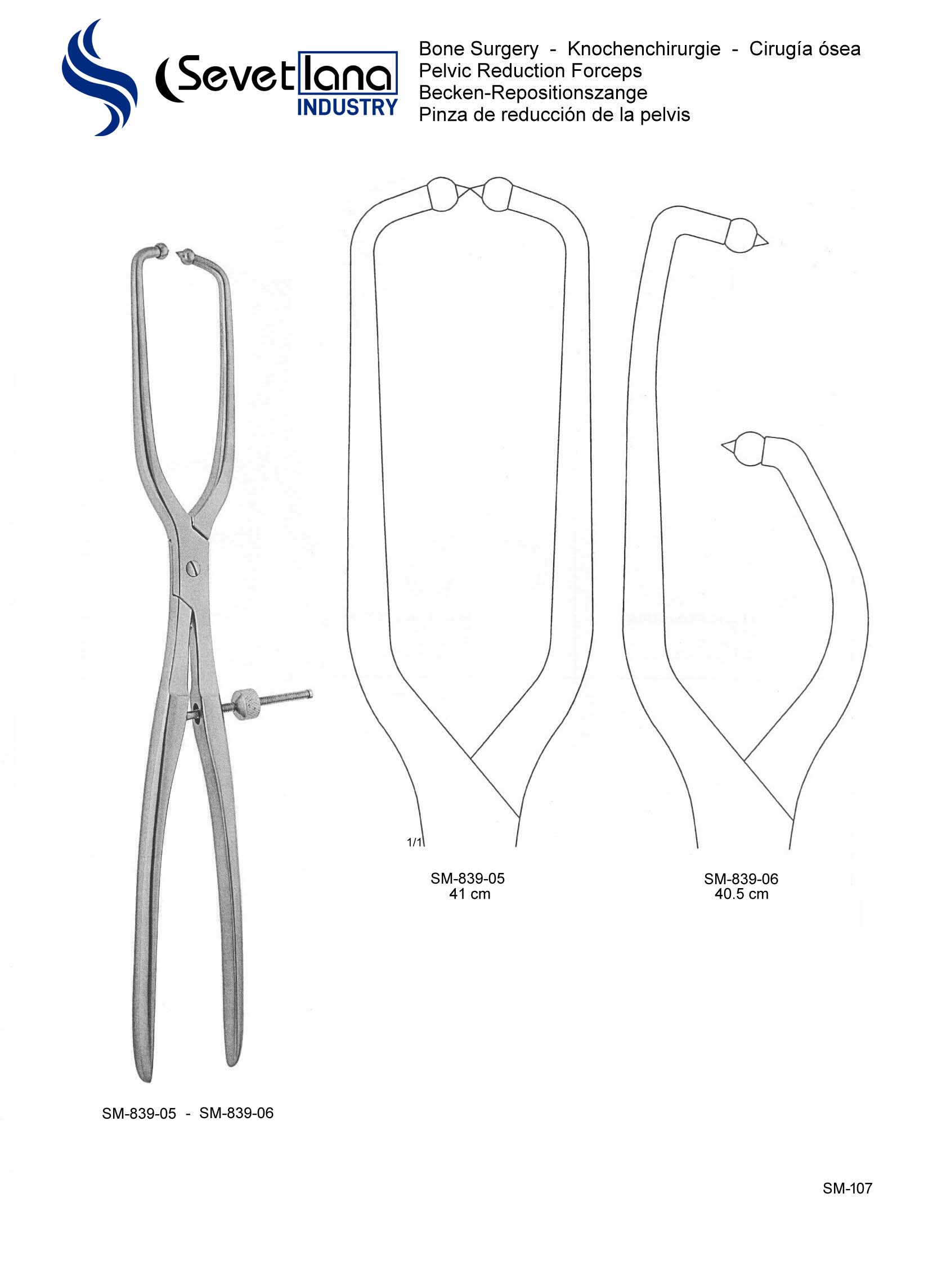  Pelvic Reduction Forceps