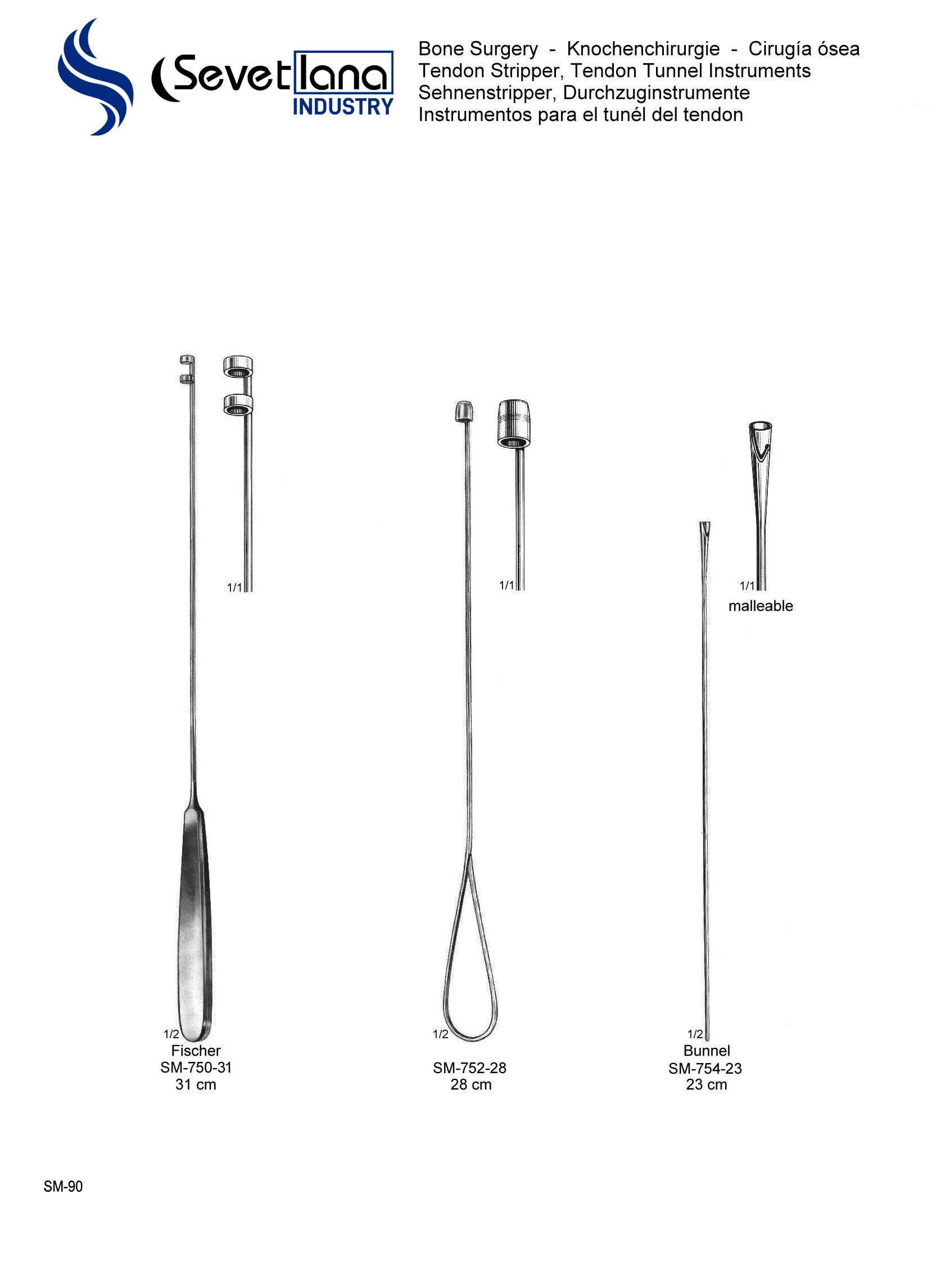 Tendon Tunnel Instruments