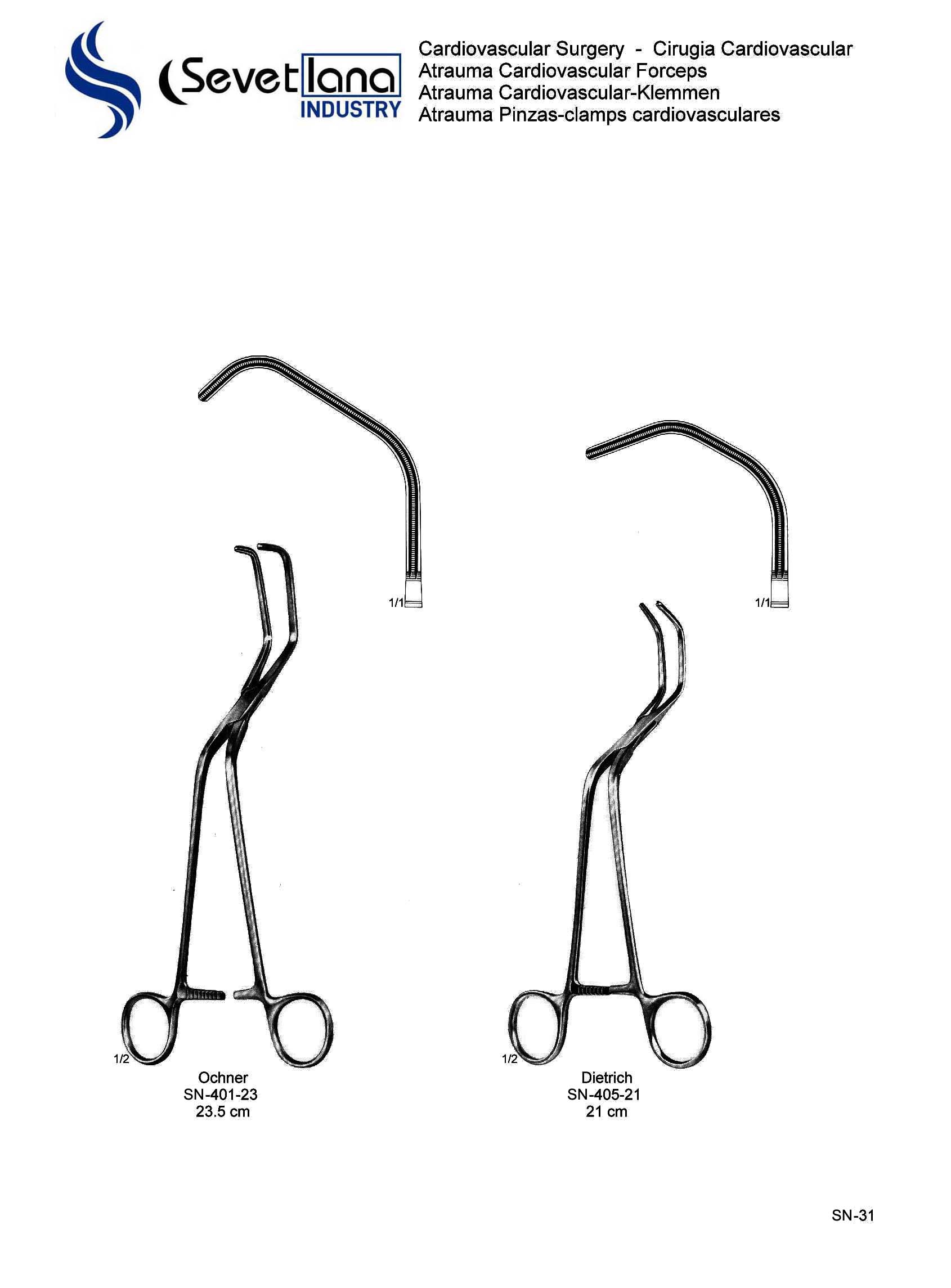 Atrauma Cardiovascular Forceps