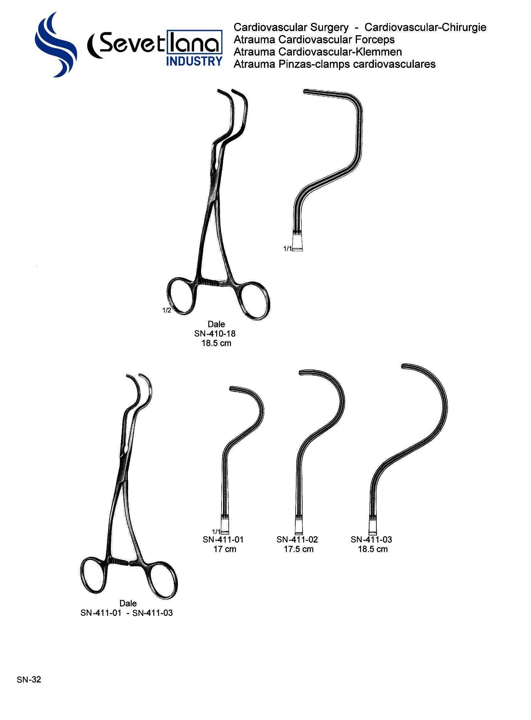 Atrauma Cardiovascular Forceps